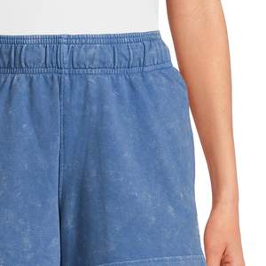 New Arrival Best Design Lightweight Women Acid Wash Shorts Breathable Wholesale Price Summer Wear Women Acid Wash Shorts - Product Image 3