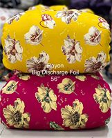 Le tissu imprimé Vertian Big Discharge fait à la robe de fantaisie
