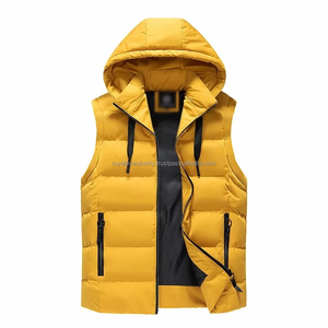 Nouveau hiver de haute qualité à la mode décontracté à capuche vers le bas gilet polyvalent confortable respirant décontracté et chaud vers le bas gilets - Product Image 2