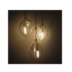 Lámpara Colgante Redonda de Metal Vintage de la Colección Iqbal, Estilo Nórdico, Hecha a Mano, con Pantalla Azul Cielo LED, Tamaño y Forma Personalizables, Gran Venta - Product Image 5