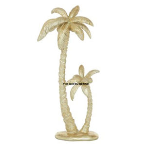 Estante para Libros, Vitrinas de Sobremesa, Escritorio de Oficina, Mesa de Salón, Escultura de Aluminio Fundido Dorado de Alta Calidad y Estilo Moderno - Product Image 2