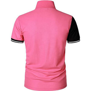 OEM de moda de alta calidad de fábrica al por mayor de ropa de los hombres del último diseño de polos de los hombres para los hombres - Product Image 3