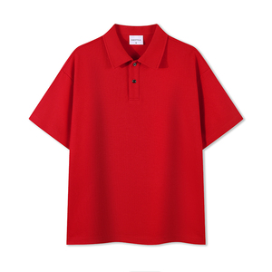 Polo de Manga Corta con Botones, Básico, de Algodón y Poliéster de Alta Calidad para Hombre y Mujer, Venta al Por Mayor, Impresión de Logotipo Personalizado - Product Image 3