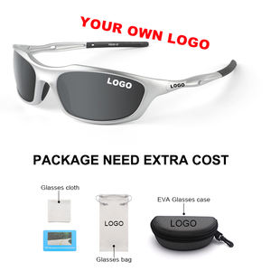 Спортивные очки с раздельными линзами в стиле ретро, защита от ультрафиолета UV400, легкие очки для велоспорта и бега для тренировок на открытом воздухе - Product Image 5