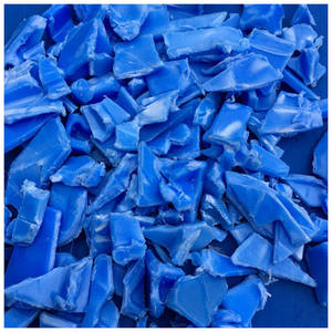Fibres de film recyclé HDPE bleu de qualité tambour pour la vente - Product Image 4