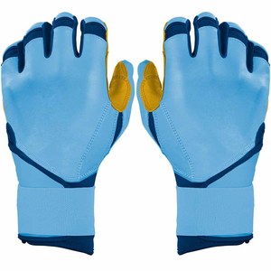 Guantes de bateo de béisbol y softbol de cuero personalizados de alta calidad Guantes cómodos de puño largo profesional - Product Image 6