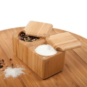 Nouvelle Collection 2025 Produit Sucrier en Bois Fait Main avec Cuillère Conception Admirable Forme et Taille Personnalisées Salière - Product Image 5