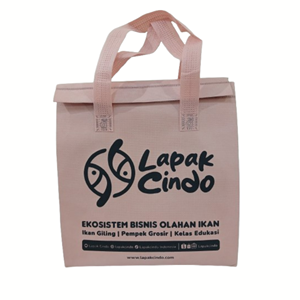 Bolsa Térmica Reutilizable de 25x24x13cm con Cierre de Cordón, Logotipo/Diseño Personalizado para Catering y Entrega de Alimentos - Product Image 2
