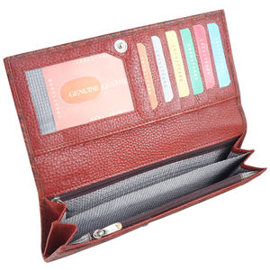 Genuine Leather Real Leather Clutch & <b>Wallet</b> - Product Image 6