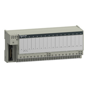 Base de Relés Enchufable de 16 Canales SCHNEIDER ELECTRIC ABE7P16T214 con Fusibles de 10 mm - Product Image 1