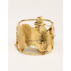 Anneaux de serviette en métal de qualité supérieure plaqués or de haute qualité, avec des boules argentées brillantes et polies, aspect attrayant, à prix impressionnant - Product Image 4