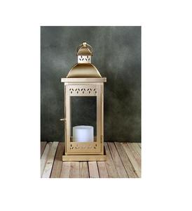 Best Quality Handmade Tall Outdoor Gold Metal <b>Candle</b> Lanterns <b>Set</b> for Home Decoration for <b>Gifting</b> Purpose Indian Manufacturer - Product Image 1