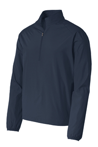 OEM personalizado de los hombres XL largo con capucha chaqueta cortavientos de alta calidad impermeable a prueba de viento de tela al aire libre correr invierno Stand Collar - Product Image 2