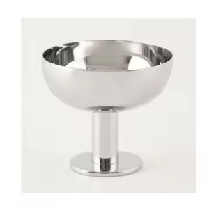 Elegante Tazón de Metal para Helado, para Servir Postres Fríos, Decoración de Mesa - Product Image 1