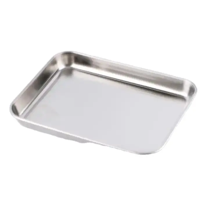 Top Quality Stainless Steel Serving Tray for Home Hotel and Restaurant Use Available at Affordable Price