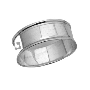 Usine en gros rond de serviette en acier inoxydable personnalisation logo et taille dernière pièce rond de serviette en acier inoxydable - Product Image 1