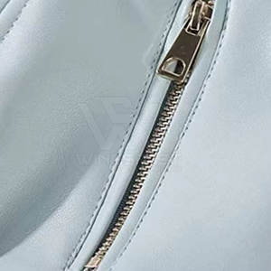 Chaqueta duradera de cuero genuino para mujer, chaqueta de cuero transpirable para otoño e invierno de la mejor calidad para mujer - Product Image 6