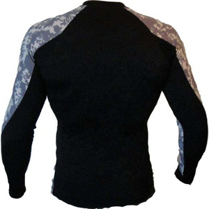 ชุดป้องกันผดผื่นย้อมสีสำหรับผู้ชายพิมพ์ลายแขนยาว BJJ MMA - Product Image 2