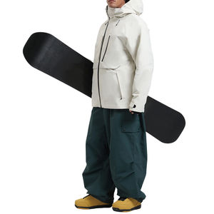 Chaqueta de esquí impermeable de moda totalmente personalizable para hombre, ropa de invierno reutilizable, chaquetas de esquí de alta calidad para hombre - Product Image 5