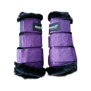 Buena venta ajustable mejor Material cómodo caballo botas medicina bota caballo accesorios polar brillo tendón botas - Product Image 2