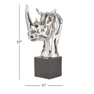 Escultura Artesanal de Familia de Delfines en Metal, Adorno Decorativo con Temática Marina, Hecho por Zahid Exports en India, Gran Mayorista - Product Image 3