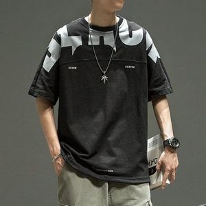 Drop Shoulder Regular Fit Camiseta de algodón 100% de peso pesado de punto sólido para hombre Ropa de calle de alta calidad - Product Image 6