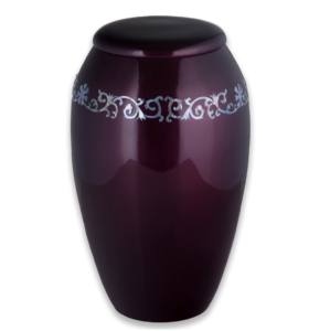 โกศเผาศพอลูมิเนียมสำหรับผู้ใหญ่กับนักล่าที่นั่งในสติกเกอร์ออกแบบเรือและสีดำสำหรับขี้เถ้ามนุษย์ - Product Image 5