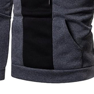 Customized Logo Sublimation 100% Cotton Polyester Long Sleeve Printed Oversize Pullover Personalized Men Hoodie Solid Pattern - Product Image 5