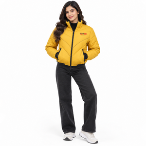 Custom Winter Clothing <b>Women</b> <b>Puffer</b> <b>Jacket</b> Featuring <b>Lightweight</b> Padding Breathable Construction <b>Women</b> <b>Puffer</b> <b>Jacket</b> - Product Image 1