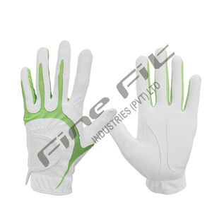 Dernier modèle Gants de golf en peau de mouton Logo personnalisé OEM Vente en gros Sportswear Grip Haute qualité Durable Main gauche droite Confortable - Product Image 4
