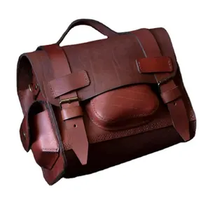 Leather DSLR Camera Bag Professional Travelling Leather Vintage Camera Backpack DSLR Photography Backpack Waterproof Camera Bag