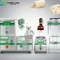 Machine à fabriquer du tofu chinois, machine à tofu commerciale automatique en acier inoxydable, moule à tofu