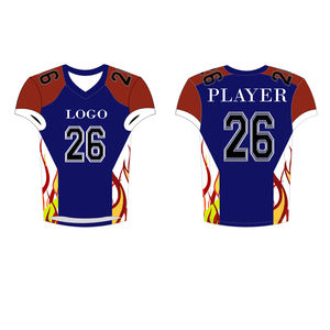 Ropa deportiva Uniforme de fútbol americano de secado rápido Uniformes de fútbol ajustados Personalizar equipo de fútbol - Product Image 3