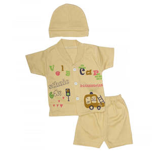Trajes de 3 Piezas para Bebés Recién Nacidos - Beige - Product Image 5