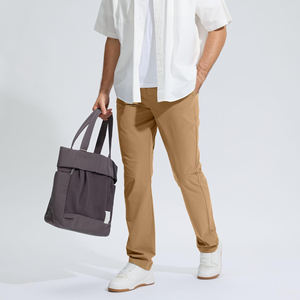 Pantalons de golf de logo et de couleur personnalisés pour hommes en gros-Pantalons de golf respirants en tissu de qualité supérieure pour hommes - Product Image 5