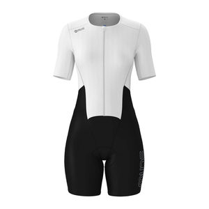 Traje de Triatlón para Mujer, Negro y Blanco, Spandex/Nailon, Transpirable, Ligero y de Secado Rápido - Product Image 3