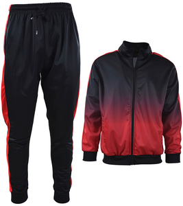 Men's Customizable Heavyweight Breathable <b>Polyester</b> Tracksuit Set Hoodie and <b>Jogger</b> Sweatpants Professional Training Tracksuits - Product Image 2