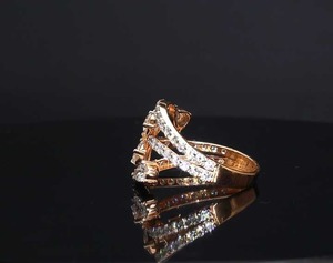 Anillo de Bodas de diamantes de moissanita de 4CT para hombre con joyería de moda de 6 puntas en chapado en oro para novio - Product Image 2