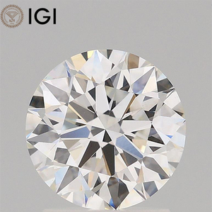 ตามใบรับรอง IGI 1.60กะรัต CVD เพชรทรงกลมที่ปลูกในห้องปฏิบัติการ7.44มม. สีขาว VS1ชัดเจนสำหรับการออกแบบเครื่องประดับสำหรับผู้ชาย - Product Image 1