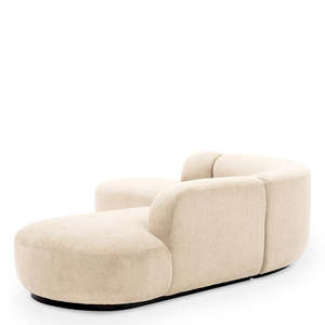 Bjrn L <b>Sofa</b> Pearl Stratfort Chesterfield Style Home Furniture <b>for</b> Living Room Fabric with <b>Sponge</b> Filling - Product Image 3