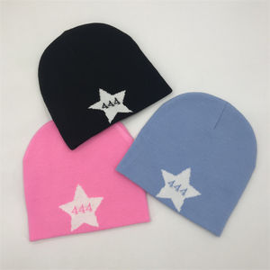 หมวกบีนนี่ถักสำหรับฤดูหนาวหมวกบีนนี่ใส่กลับด้านได้สำหรับ2025ผ้าแจ็คการ์ด - Product Image 2