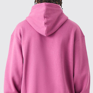 Vente en gros de fabricants Ensembles de survêtements à motif uni grande taille pour hommes Sweat à capuche et pantalon de survêtement personnalisés pour la saison d'hiver - Product Image 4