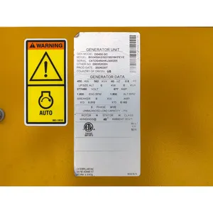 Groupe électrogène industriel triphasé au gaz naturel de 450 kW - Sortie 277/480 V, insonorisé, pour usage commercial et de secours - Product Image 5
