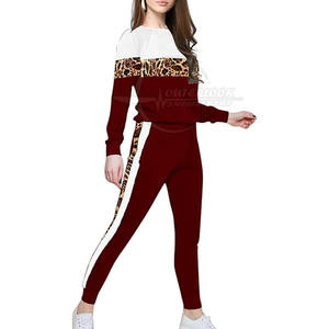 Nouveau design de survêtement pour femmes avec coupe étroite et design personnalisé Ensemble de survêtement de qualité supérieure avec logo personnalisé - Product Image 2