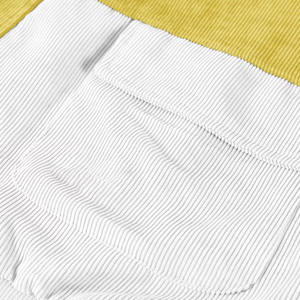 Veste en velours côtelé brodée pour homme, nouvelle collection hiver, design personnalisé OEM en gros, veste courte en coton décontractée pour homme - Product Image 5