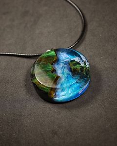 Bijoux de mode pour femmes personnalisé en gros unisexe fête fiançailles anniversaire chandail chaîne classique en résine Long collier - Product Image 6