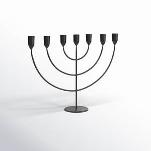 Portavelas de Metal alto de 7 brazos con revestimiento negro Vintage de época moderna para Hotel Resort decoración de boda iluminación decoración de Navidad para el hogar - Product Image 4