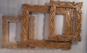 กรอบรูปไม้ที่กำหนดเองกรอบรูปสีน้ำตาลกรอบรูปไม้แบบเรียบง่ายกรอบรูปสำหรับตกแต่งผนัง - Product Image 5