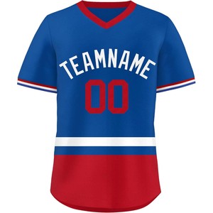 Maillot de baseball personnalisé en polyester mesh, transfert thermique, tenue d'équipe, marque privée, séchage rapide, durable, vêtements de club sportif, antibactérien - Product Image 3