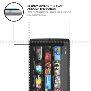 ฟิล์มกันรอยหน้าจอ ANTISHOCK สำหรับแท็บเล็ต NVIDIA Shield พร้อมฝาครอบป้องกันระดับพรีเมียม - Product Image 4